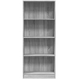  Regal za knjige boja hrasta 60x24x143 cm konstruirano drvo | shoptok.hr
