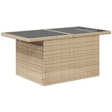  5-dijelni vrtni set sofa s jastucima bež od poliratana | shoptok.hr