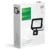 Greentech LED reflektor sa senzorom 30W 6500K 2550lm IP65 (AFS-30BK) | ePonuda.com