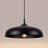 Sollux SL.1330 - visilica na sajli gina 1xE27/15W/230V prečnik 38 cm crna | Eponuda.com