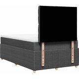  Krevet box spring s madracem tamnosivi 120 x 190 cm tkanina | shoptok.hr
