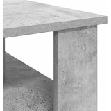  Kava Stol Betonski sivi 90 x 50 x 40 cm Konstruirano drvo | shoptok.hr