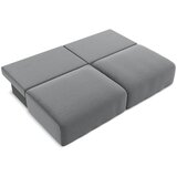 Makamii Siva baršunasti sklopiva/s prostorom za odlaganje sofa 216 cm Kalena – | shoptok.hr