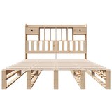  Krevet s regalom za knjige bez madraca 150 x 200 cm od borovine | shoptok.hr