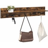  Vješalica za kapute na zidu Dimljeni hrast 100 x 10,5 x 18 cm | shoptok.hr
