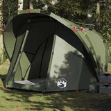 vidaXL Šotor za ribolov za 4 osebe olivno zelen vodoodporen, (21703623) | Shoptok.si