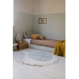 Lorena Canals Mentol zeleni/svijetlo sivi periv/ručno rađen pamučan dječji tepih 100x120 cm Snail – | shoptok.hr