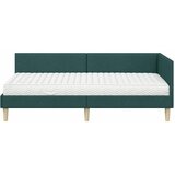  Kutni krevetni okvir s madracem Ostalo 2 kom. Zelena tkanina | shoptok.hr