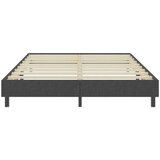 vidaXL Box spring okvir za krevet od tkanine sivi 160 x 200 cm | shoptok.hr