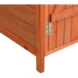 vidaXL Vrtna lopa za orodje 135,5x75x160 cm trden les jelke | Shoptok.si