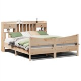 Maison Chic Posteljni okvir - Dvoposteljna postelja - Zakonska postelja brez vzmetnice 180x200 cm trdna borovina-J3376, (21770641) | Shoptok.si