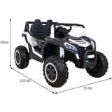 Ramiz Otroški avto na akumulator Buggy UTV 2000M Racing 4x4 pogon bela | Shoptok.si