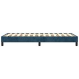  Okvir za krevet s oprugom tamnoplavi 90x190 cm baršunasti | Eponuda.com