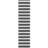 vidaXL idaXL Zebra senčilo črna 50x230 cm tkanina širina 45,9 cm poliester | Shoptok.si
