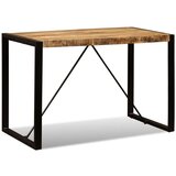  Blagovaonski stol masivno grubo obrađeno drvo manga 120 cm | shoptok.hr