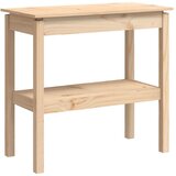  Konzolna mizica 80x40x75 cm trdna borovina, (20711437) | Shoptok.si
