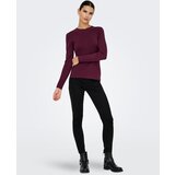 JDY Pulover 'KATE' bordo | Shoptok.si