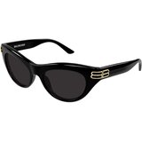 Balenciaga BB0466S 001 ONE SIZE (55) Črna/Siva | Shoptok.si