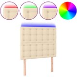 The Living Store led posteljno vzglavje krem 90x5x118/128 cm blago - led vzglavje, (21418767) | Shoptok.si