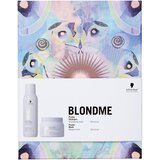 Schwarzkopf Professional Blondme Bond Repair Purple Set poklon set za plavu kosu | shoptok.hr