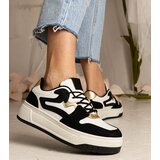 Gemre Black women's sports sneakers Seisha Cene