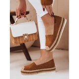 DStreet Espadryle damskie LANSI kamelowe | shoptok.hr