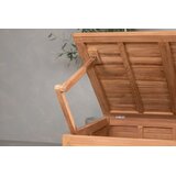 Venture Home Trento kutija za vrtne jastuke 130 &amp;times; 70 &amp;times; 46 cm, prirodna boja drva Slike
