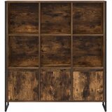 Ormarić Knjigovni omar 2 pcs Dimni hrast 99,5 x 30 x 108 cm, (5000201555) | Shoptok.si