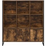 Ormarić za knjige 2 pcs Dimni hrast 99 5 x 30 x 108 5 cm | shoptok.hr