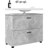 vidaXL Kupaonski ormar Beton siva 76.5 x 35 x 64 cm Konstruirano drvo | shoptok.hr