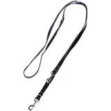 povodac sa zakovicama, crni - 240 cm dug / 20 mm širok