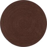  Ručno rađeni tepih od jute okrugli 90 cm smeđi | shoptok.hr