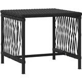  Ležaljka 3 pcs Crna i krem-bijela 55 x 200 x 92 cm poliratan | shoptok.hr