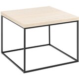 Actona Bež stolić za kavu s pločom stola u mramornom dekoru 60x60 cm Barossa – Cijene