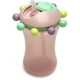 Abacus Straw Sippy Cup čašica sa slamkom Pink 340 ml