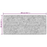  Perivi tepih 80 x 300 cm crno-bijeli | shoptok.hr