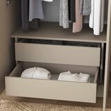 Hanah home BA139 modul sa fiokama za ormar 86,2 × 39,8 × 50 cm, sandstone Cene