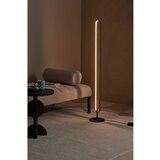 Ellos Home Mat crna metalna LED stojeća svjetiljka s mogućnosti zatamnjivanja (visina 130 cm) Loop – | shoptok.hr