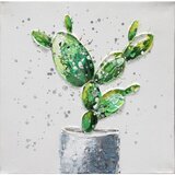 BUBOLA E NAIBO Ručno oslikana slika (Kaktus, Š x V: 30 x 30 cm) Cijene