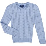 Polo Ralph Lauren LS CABLE CN-TOPS-SWEATER Plava Cijene