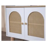 Hanah home polica za knjige bohem white oak | ePonuda.com