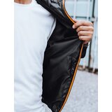 DStreet Kurtka męska przejściowa pikowana czarna | Shoptok.si