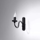  Zidna lampa MINERWA crna | shoptok.hr