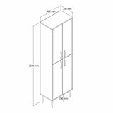 Hanah home berlin a - white, gold whitegold shoe cabinet | ePonuda.com