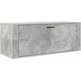  Zidni ormarić za cipele boja betona 100 x 35 x 38 cm drveni | shoptok.hr