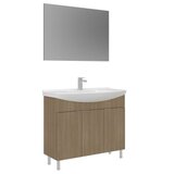 Hanah home Kupatilski ormarić sa umivaonikom i ogledalom (2 komada) Purus 100 474 | Eponuda.com