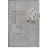 Villeroy & Boch Siva ročno tkana volnena preproga 120x170 cm Charlotte – Cene