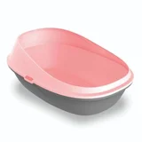 Toalet za mačke otvorena dupla baza 59 cm x 3 cm Candy rose