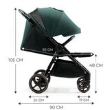 Kinderkraft kolica mitzy ink black ( KSMITZ00BLK0000 ) | ePonuda.com