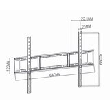 Nedis TVWM1051BK - zidni nosač za tv 37-70” maks. 35 kg | Eponuda.com